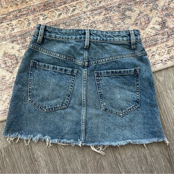 We The Free Mini Jean Skirt - Picture 4 of 4